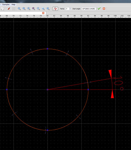 Divide a circle - QCAD 'How Do I' Questions - QCAD Forum