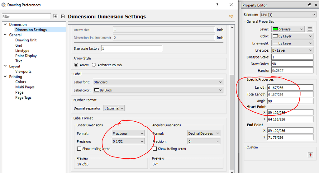 changing property editor dimensional tolerance - QCAD 'How Do I ...