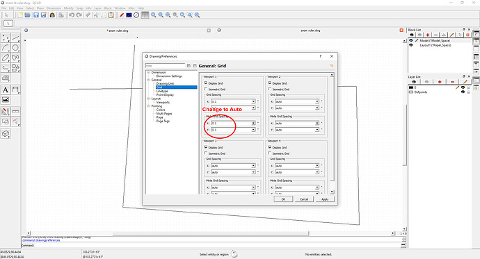 [Solved] Zoom in depth versus when ruler markings appear - QCAD 'How Do ...