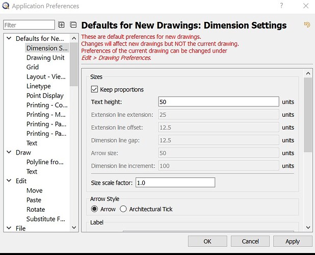 Default Settings - QCAD 'How Do I' Questions - QCAD Forum