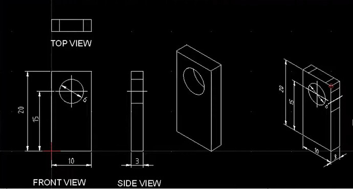Isometric Dimensions - QCAD Troubleshooting and Problems - QCAD Forum