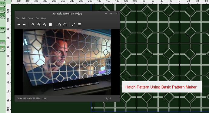 Jurassic Screen on TV.jpg