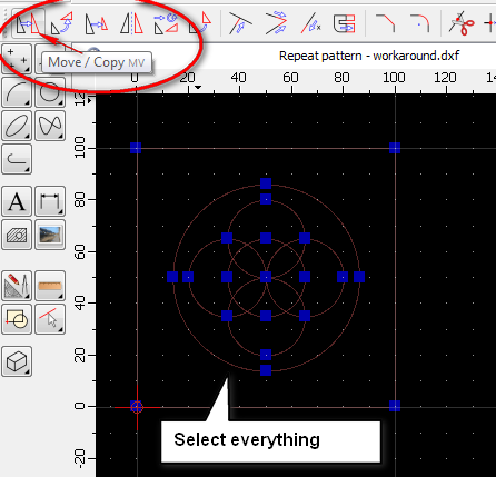 circle drawing and patterns option - QCAD Suggestions and Feedback ...