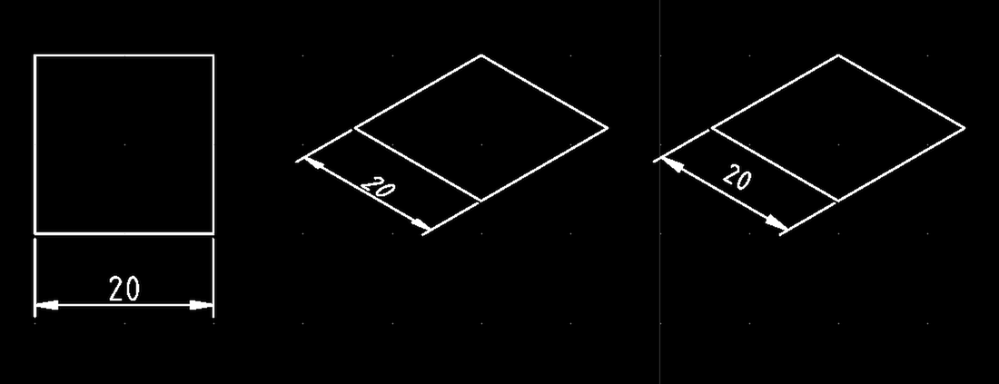 Isometric dimension - QCAD 'How Do I' Questions - QCAD Forum
