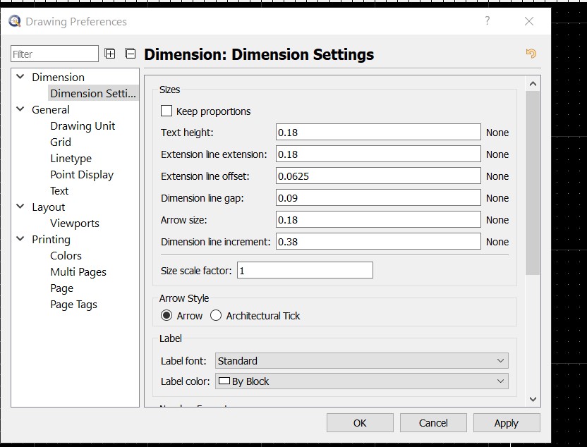 Default Settings - QCAD 'How Do I' Questions - QCAD Forum
