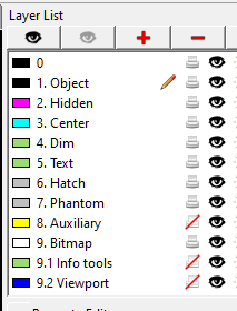 Reihenfolge der Layer ändern? [solved] - QCAD Professional - QCAD Forum
