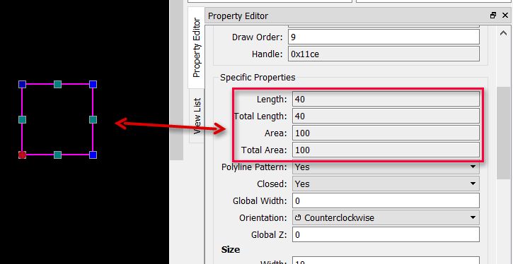 Info - Polyline Area (dont measure) - QCAD Troubleshooting and Problems ...