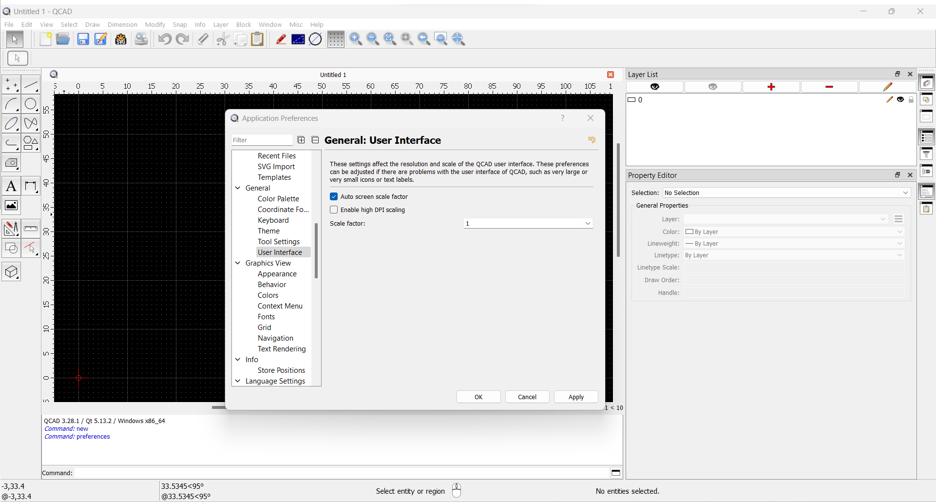 [solved] User interface font size - QCAD Troubleshooting and Problems ...