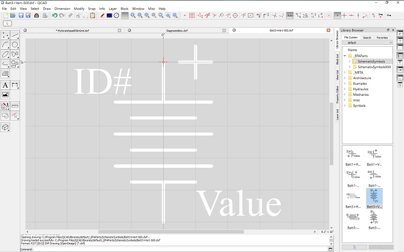 [Solved?] Blocks, Library, Edit Block, Edit Block In Place - QCAD 'How ...
