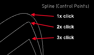 Spline (Fit Points) corner control not working ... - QCAD ...