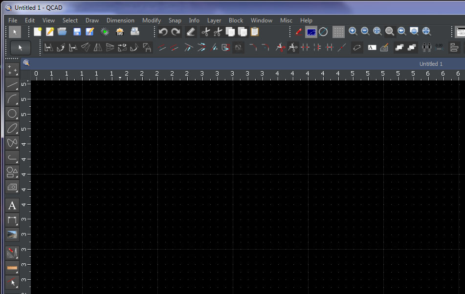 Autocad Ruler Ruler numbering - QCAD Troubleshooting and Problems - QCAD Forum